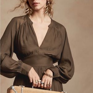 M Petite Balza Mini Dress Banana Republic